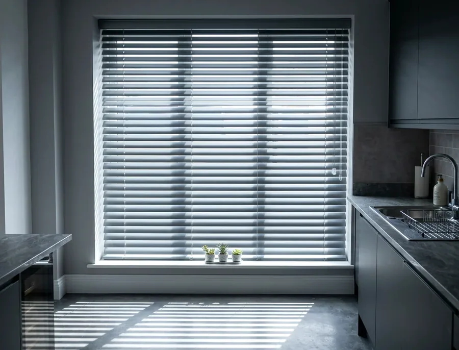 Venetian Blinds fitted in a Copperleaf home