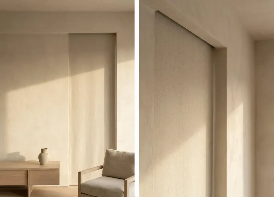 Concealed Blinds fitted in a Copperleaf home