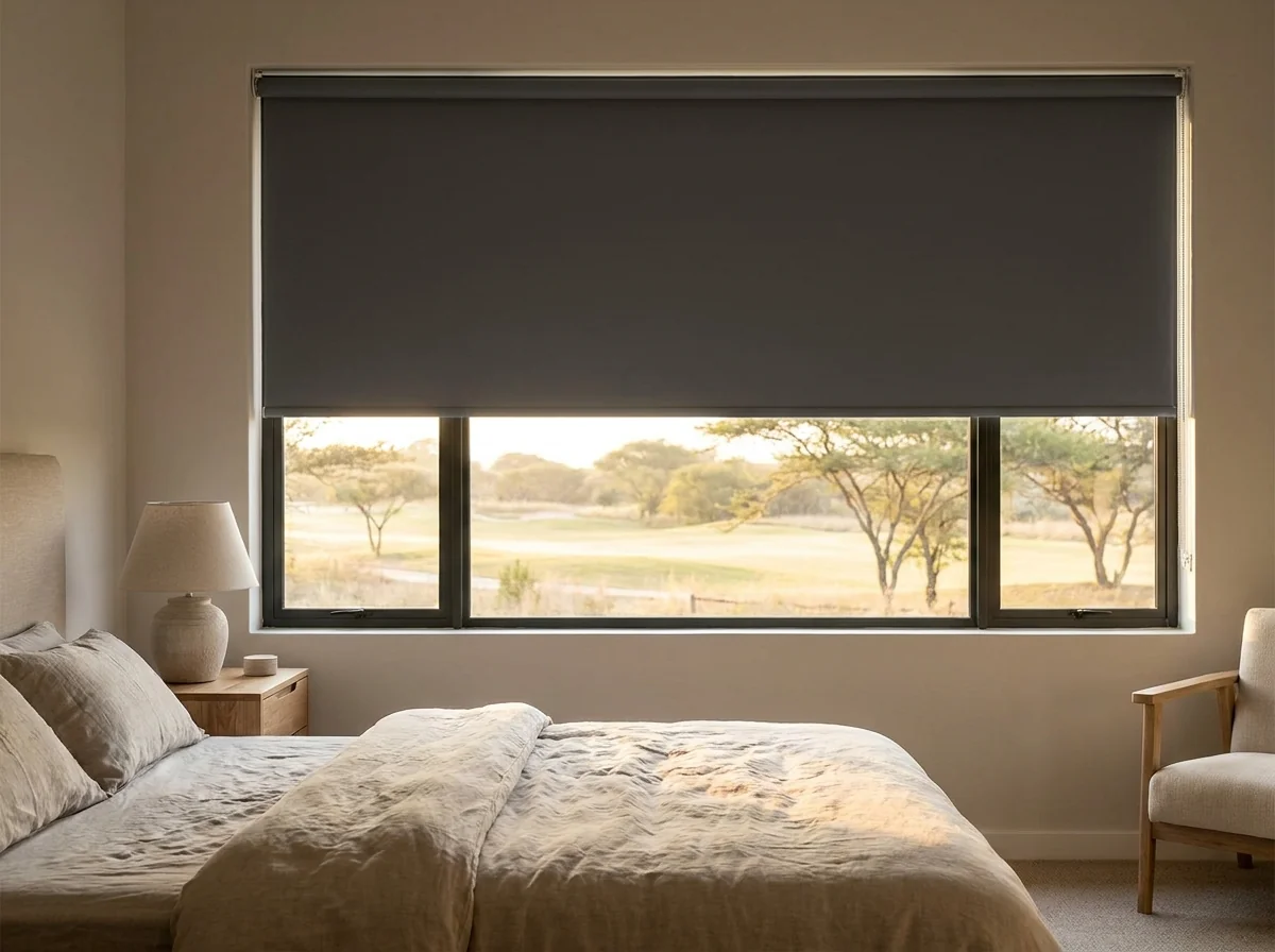 Roller Blinds fitted in a Copperleaf home