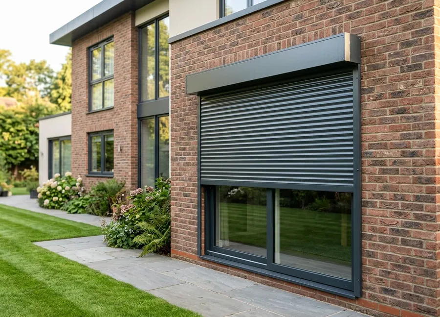 Roller Shutters fitted in a Copperleaf home