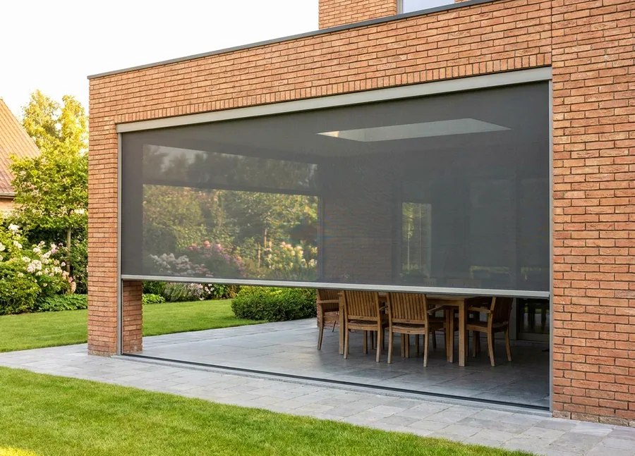 Zip Screens fitted in a Copperleaf home